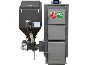 Kocioł co 15kW z podajnikiem na pellet drzewny i ekogroszek PEL-EKO-5 z pal