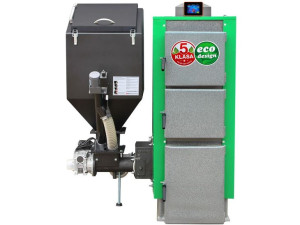 Kocioł co 10kW z podajnikiem na pellet drzewny i ekogroszek PEL-EKO-5 z pal