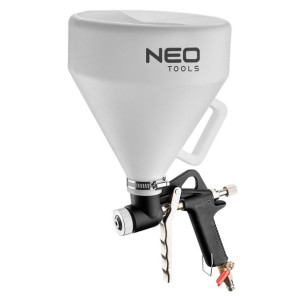 Pistolet do farb strukturalnych, 4.7 litra, 3.5 bar, dysze w komplecie 4/6/
