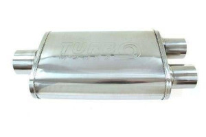 Tłumik Środkowy 63,5-57mm TurboWorks LT 304SS