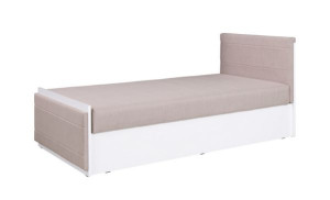Łóżko Pojedyncze Dąb Złoty/biały Iw6 90x200