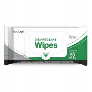 Chusteczki do dezynfekcji - 50 flow-wrap MEDIPAL