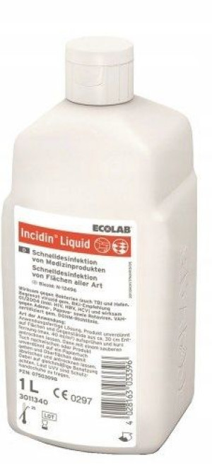 Ncidin Liquid Spray 1l - Ecolab Dez.powierzchni