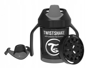 Twistshake kubek niekapek z mikserem 230 ml Black