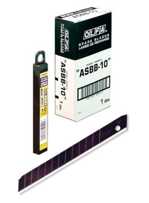 Olfa Ostrza Segmentowe 9mm Asbb-10 10szt/opak