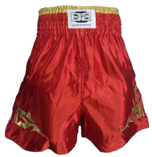 Division-b2 Spodenki Do Boksu Tajskiego Red/gold - L