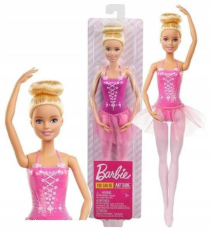 LALKA BARBIE BALETNICA Tancerka Balerina BLONDYNKA GJL59