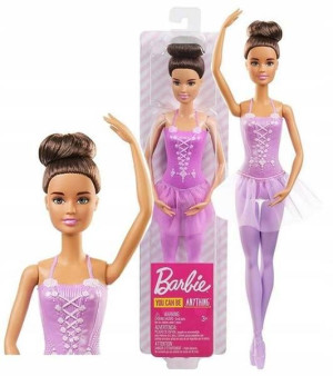 LALKA BARBIE BALETNICA Tancerka Balerina BRUNETKA GJL60