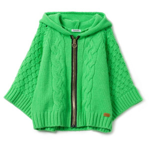 Sweter damski w warkoczowy wzór