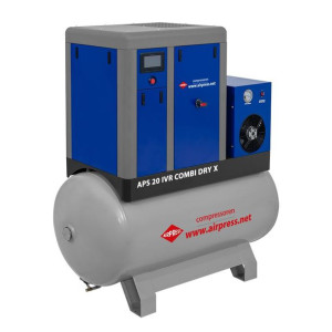  Sprężarka śrubowa APS 20-500 IVR COMBI DRY X