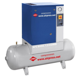  Sprężarka śrubowa APS 7.5 BASIC COMBI 10 Bar