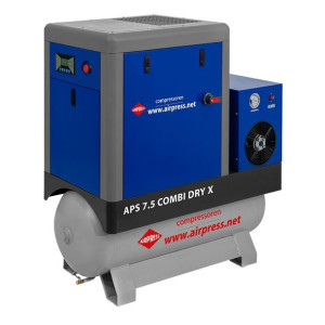 Sprężarka śrubowa APS 7,5 COMBI DRY X