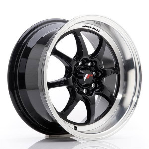 JR Wheels TF2 15x7,5 ET30 4x100/108 Gloss Black