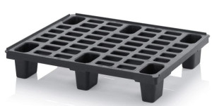 Paleta Plastikowa Ażurowa Z Rantem 80x60 Cm