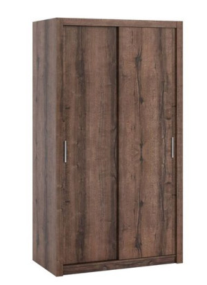 Szafa Trzydrzwiowa Przesuwna Bono Dąb 120cm