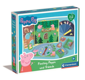 Gra Znajdź Pepe i przyjaciół. Świnka Peppa 16739 Clementoni
