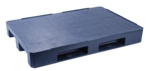 Paleta Plastikowa 120x80 Gładka Z Rantem