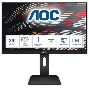 Monitor AOC X24P1 (24"  IPS/PLS  1920x1200  DisplayPort, HDMI, VGA  kolor c