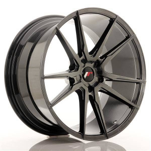 JR Wheels JR21 21x11 ET15-55 5H BLANK Hyper Black