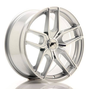 JR Wheels JR25 18x8,5 ET20-40 5H BLANK Silver Machined Face