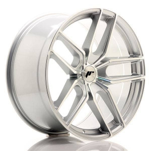 JR Wheels JR25 20x10 ET40 5H BLANK Silver Machined Face