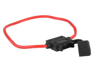 Oprawa bezpiecznika UNI hermetyczna, przewód 30cm, 1.8mm kw