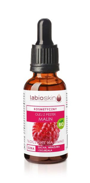 Olej Kosmetyczny Z Pestek Malin Tłoczony Na Zimno Eco 30 Ml - Biooil