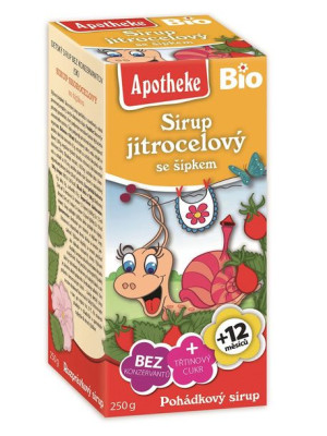 Syrop Dla Dzieci Z Babki Lancetowatej I Dzikiej Róży Bio 250 G - Apotheke