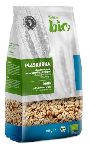 Płaskurka Ekspandowana Bio 60 G - Soligrano