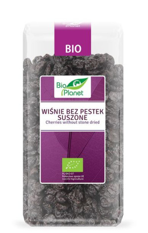 Wiśnie Bez Pestek Suszone Bio 400 G - Bio Planet