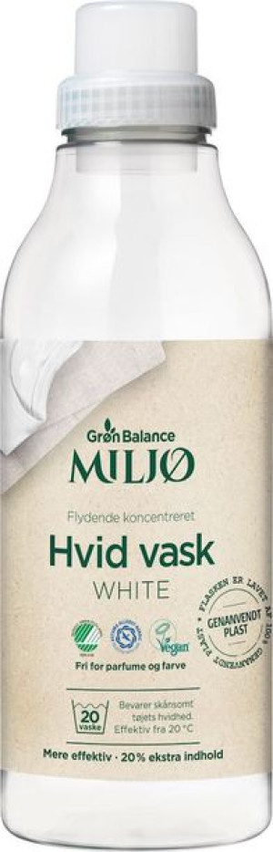 Płyn Do Prania Białych Ubrań 900 Ml - Gron Balance