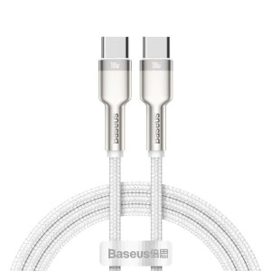 Baseus kabel Typ C do Typ C PD100W Power Delivery Cafule Metal Cable CATJK-