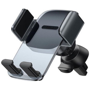 Baseus uchwyt samochodowy do kratki wlotu Easy Control czarny SUYK000101