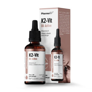 Witamina K2 W Kroplach (75 Mcg) Bezglutenowa 30 Ml - Pharmovit