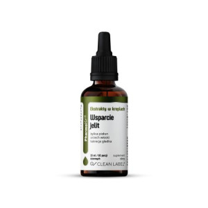 Ekstrakty W Kroplach Na Wparcie Pracy Jelit Bezglutenowe 30 Ml