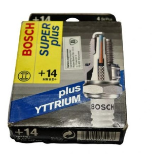 Świece BOSCH SUPER PLUS +14 HR8D+ kpl 4szt