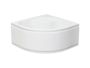 Brodzik GŁĘBOKI 44cm wysoki 80x80 półokrągły 80cm INEA BA0038