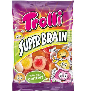 SUPER BRAIN 100g - żelki nadziewane