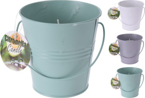 Świeca Citronella W Wiaderku 10xh10cm