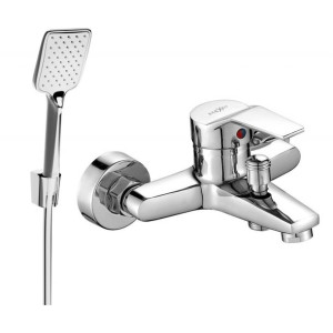 Mexen Caro R62 bateria wannowa z zestawem prysznicowym, chrom