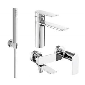 Mexen Zero R70 zestaw wannowy, chrom - 71103R70-00