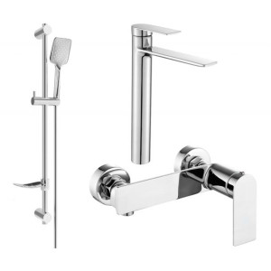 Mexen Zero DF62 zestaw prysznicowy, chrom - 71114DF62-00