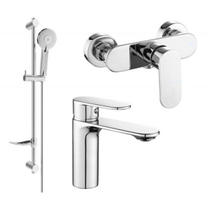 Mexen Milo DF40 zestaw prysznicowy, chrom - 71304DF40-00