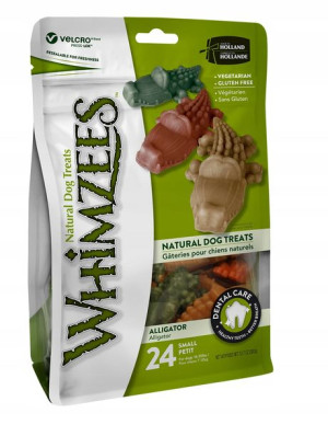 WHIMZEES (gryzak dentystyczny, aligator) S (24szt)