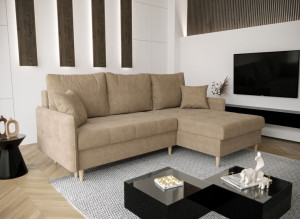 Narożnik rozkładany sofa rogówka meble SL16 90 G1