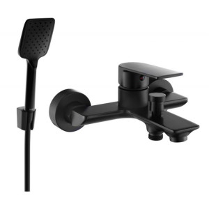 Mexen Alexa R62 bateria wannowa z zestawem prysznicowym, czarna