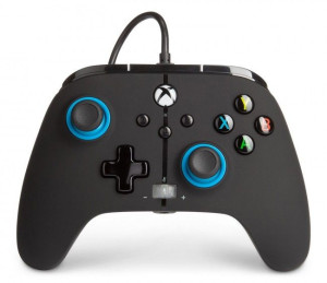 PowerA Xbox Pad przewodowy Enhanced Blue Hint
