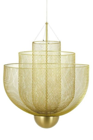 Lampa wisząca ILLUSION S 45 złota - LED, metal