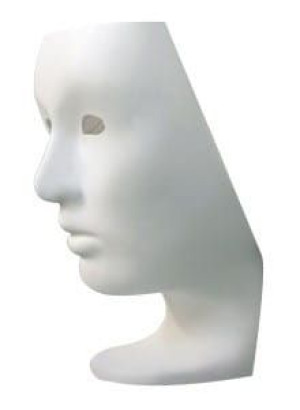 Fotel NEMO FACE CHAIR biały - włókno szklane