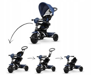 Qplay Rowerek Trójkołowy Cosy blue 4w1